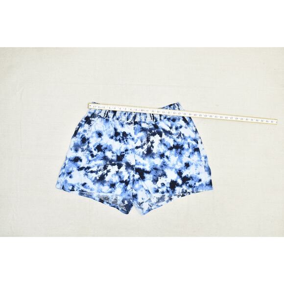 NEW Lane Bryant Plus Size 18/20 Blue Tie Dye Rayon Pull On Shorts - Picture 4 of 8